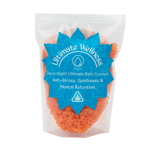 Ultimate aromatherapy bath salts infused with therapeutic CBD for stress relief and relaxation